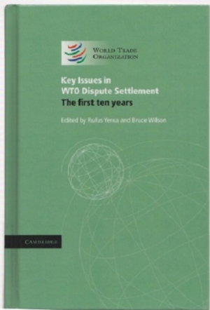 Key Issues in WTO dispute settlement: The first ten years
