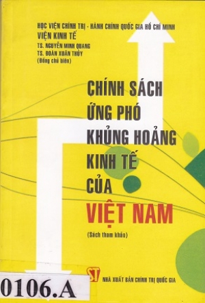 Ch&iacute;nh s&aacute;ch ứng ph&oacute; khủng hoảng kinh tế của Việt Nam